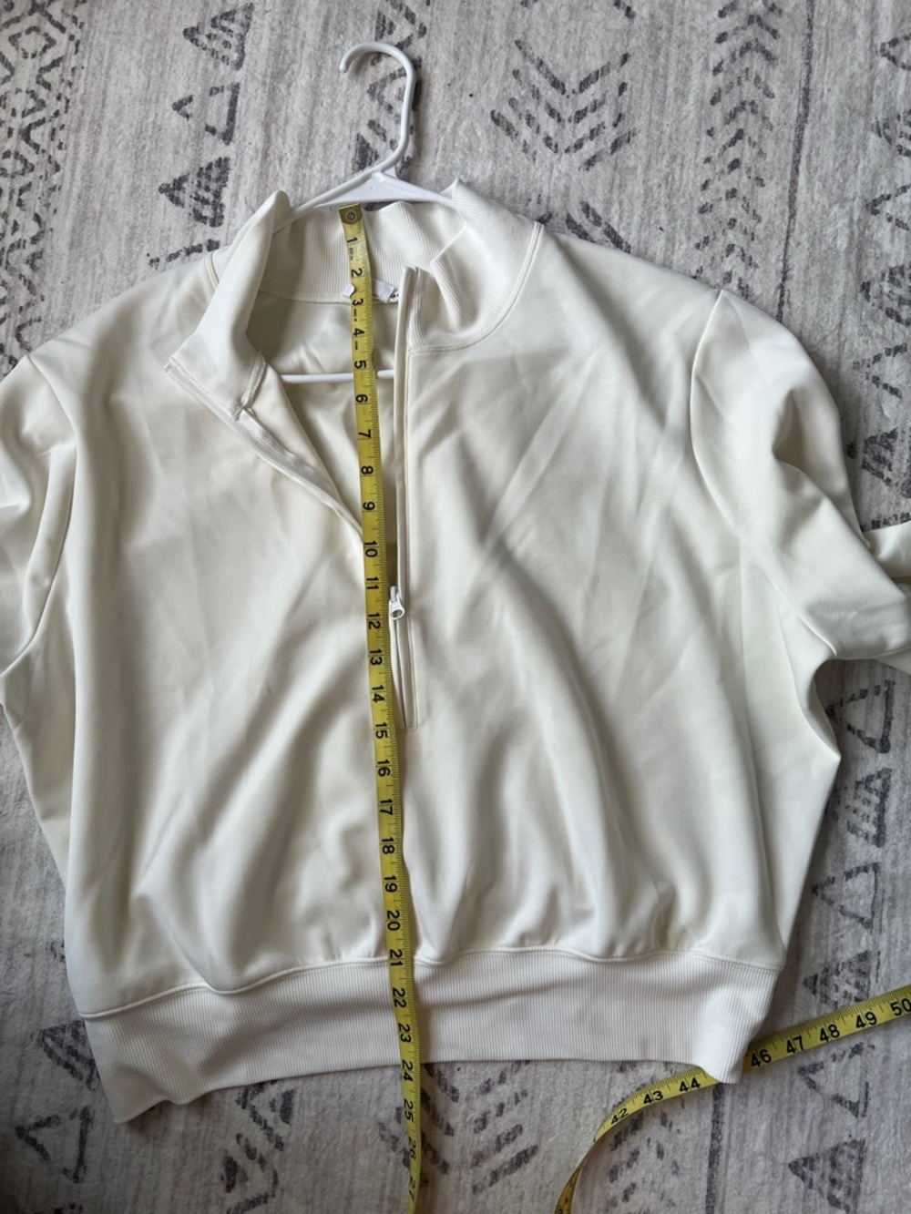 Good American Cream Utility Jacket and Shorts Set - Picture 5 of 13